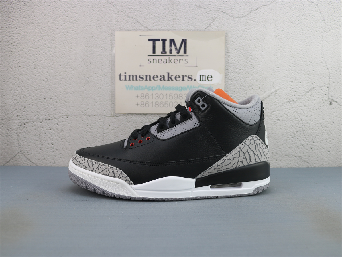 GX Air Jordan 3 Retro Black Cement 854262-001